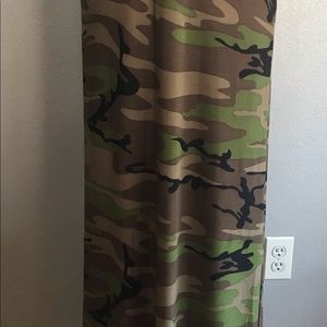 Azures Camo Long Skirt Size M